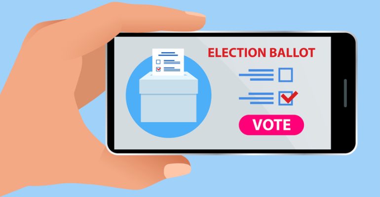 Blockchain-based electronic voting